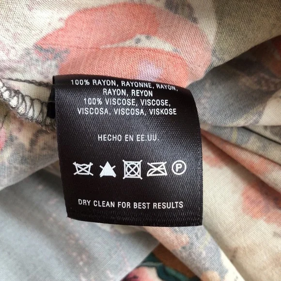 Anthropologie Meadow Rue Floral Dress, Size 6 - Picture 7 of 7